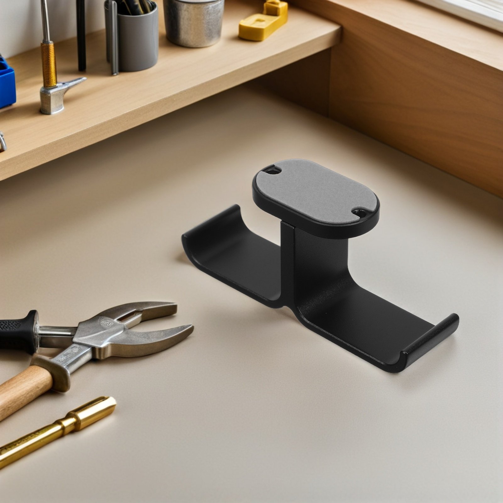 Desk Setup Headphone Stand - Aluminum Alloy Headphone Stand Desktop Holder