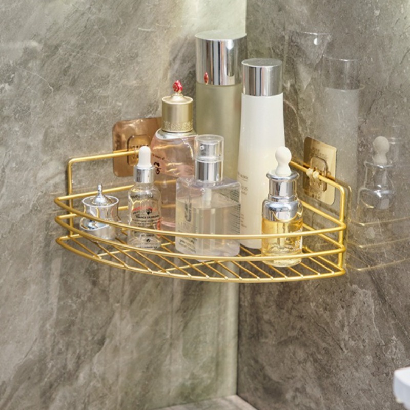 Desk Setup Shelf - Bathroom washstand cosmetic shelf multi-purpose storage