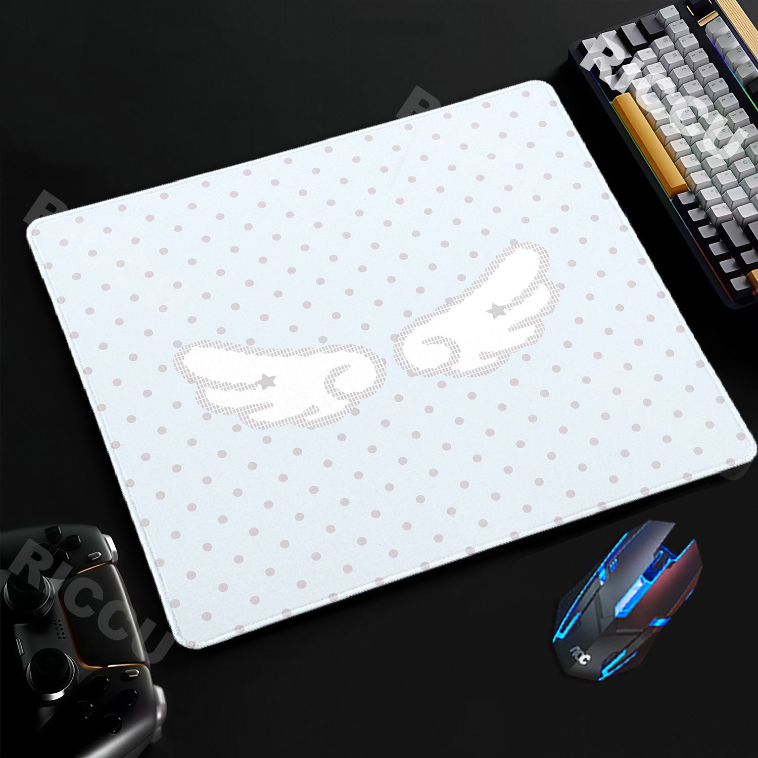 Desk Setup Pink - Mouse Pad Korean Ins Style Mousepad