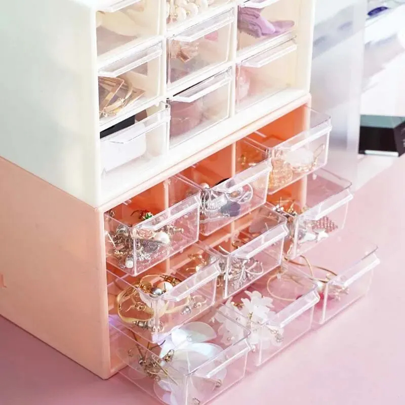 Desk Setup Shelf - Simple High-Color Desktop Organizer Drawer Type