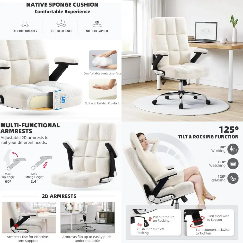 Desk Setup Living Room - ergonomic high-back desk chair with support,