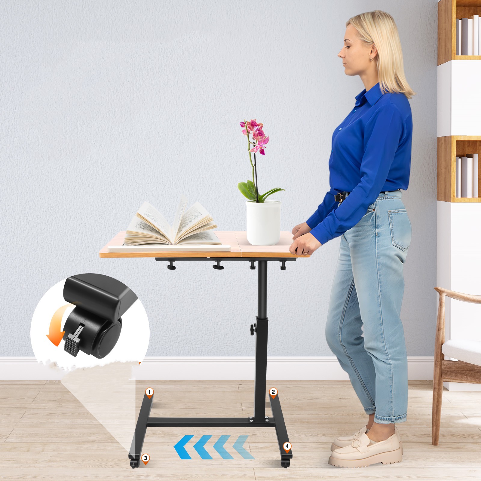 Mobile Laptop Table Adjustable – Desk Setup Maker Bewertung und Preis