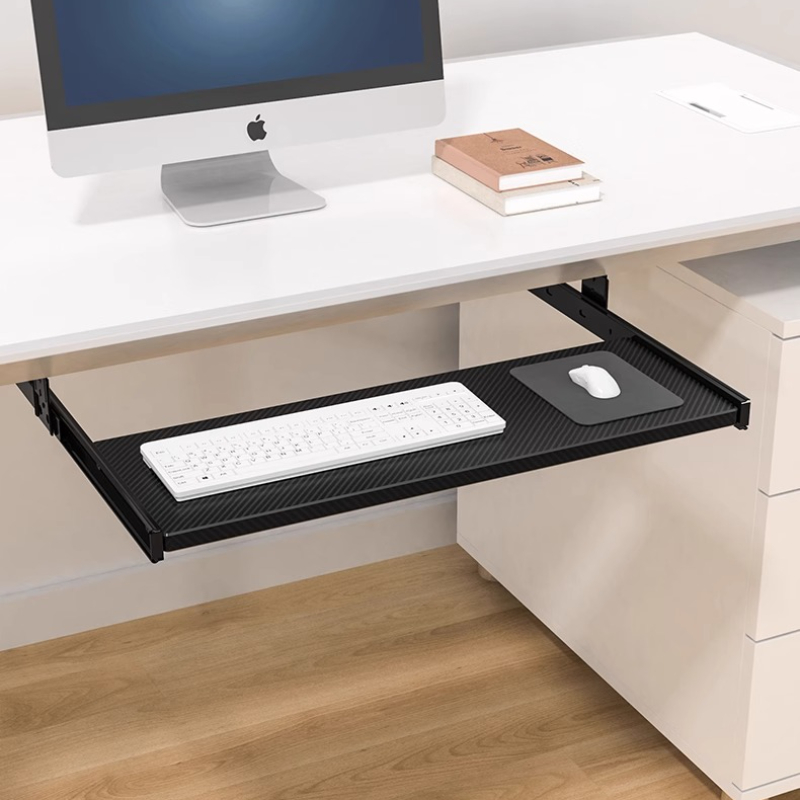 Wood Keyboard Tray Under Desk  – Desk Setup Living Room Bewertung und Preis
