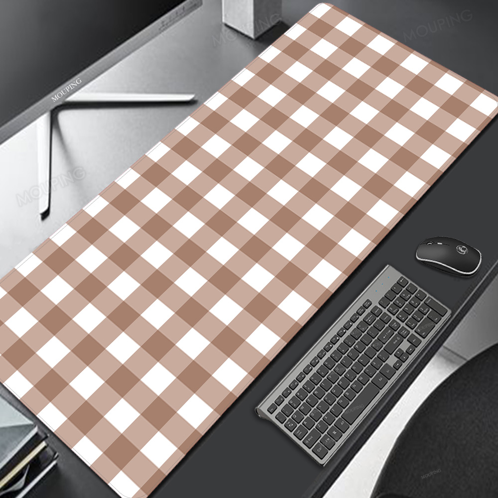 Pink Lattice Mouse Pad Kawaii  – Desk Setup Pink Bewertung und Preis