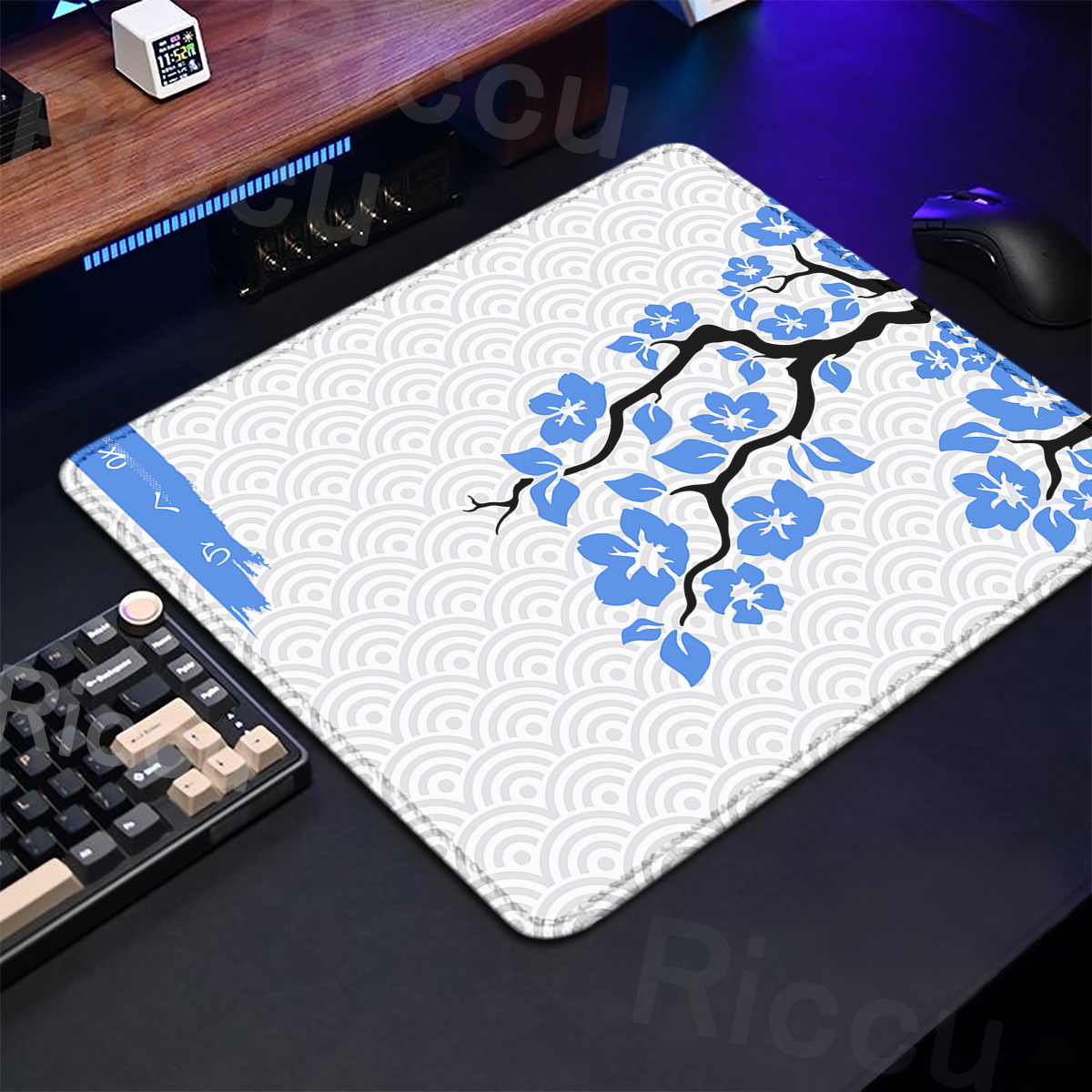 Purple Sakura Table Pad Gaming – Desk Setup Pink Bewertung und Preis