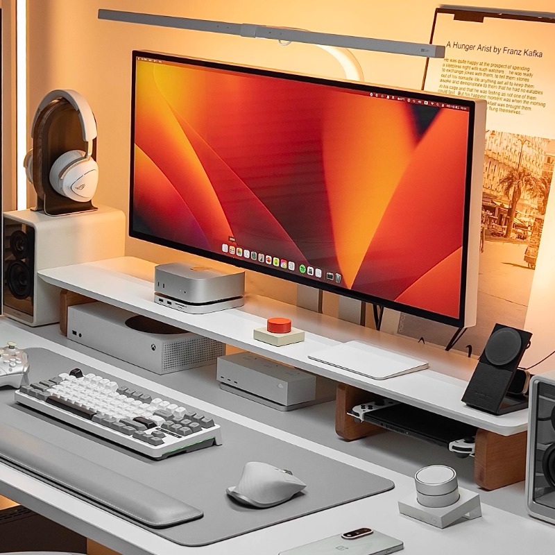 Modern Monitor Riser Stand Erg – Desk Setup Living Room Bewertung und Preis