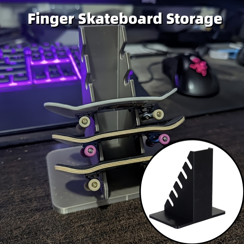 1PCS Finger Skateboard Display – Desk Setup Shelf Bewertung und Preis
