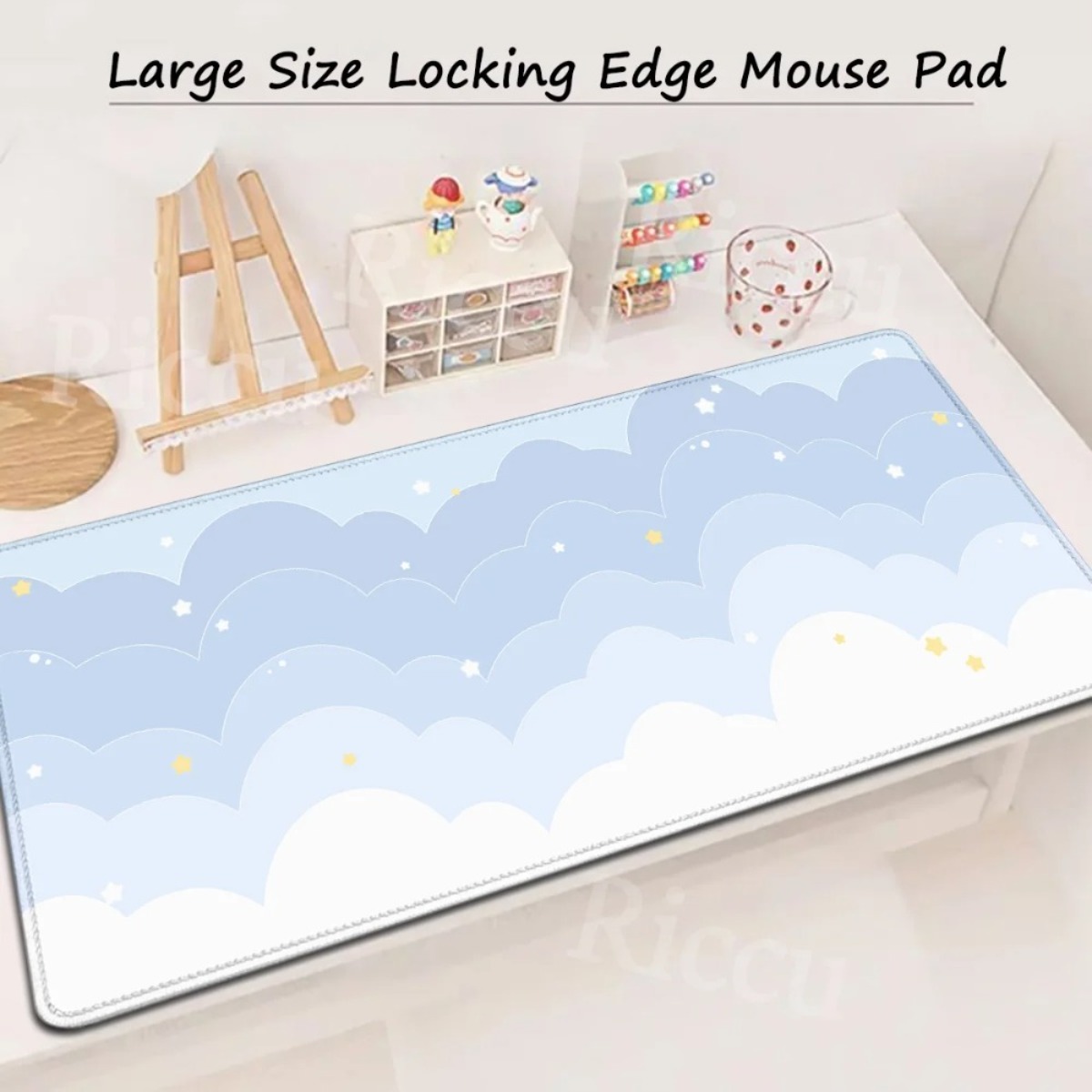 Pink Pastel Clouds Extended Mo – Desk Setup Pink Bewertung und Preis