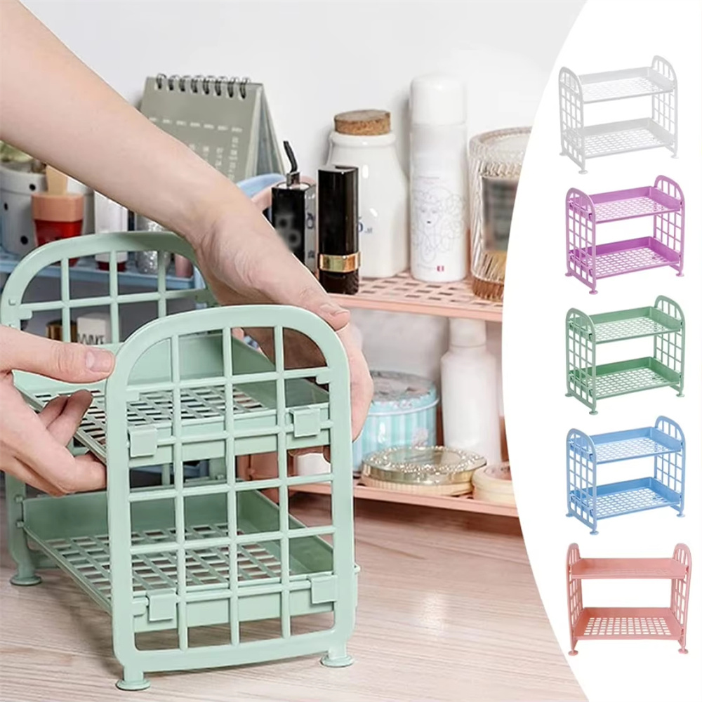 Desktop Storage Rack Organizer – Desk Setup Pink Bewertung und Preis