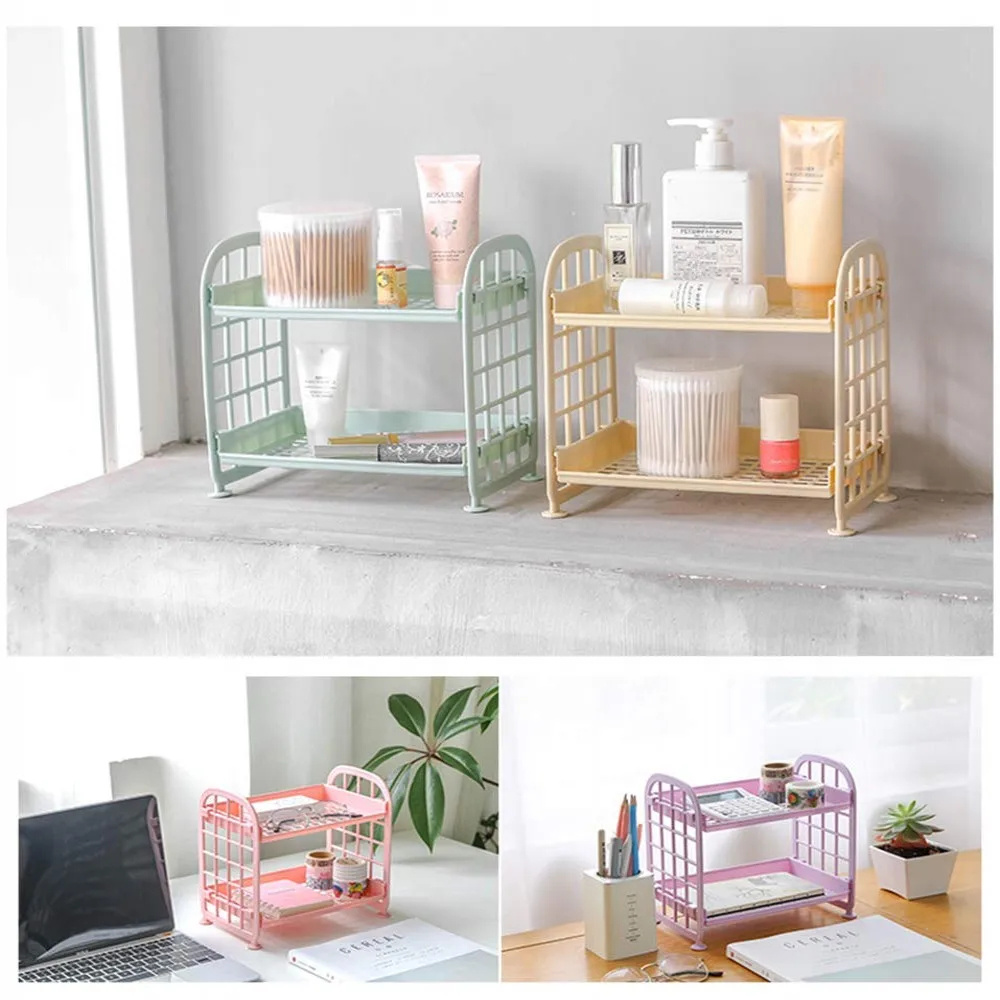 Desktop Storage Rack Organizer – Desk Setup Pink Bewertung und Preis