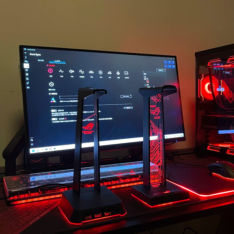 RGB Gaming Headphone Stand wit – Desk Setup Headphone Stand Bewertung und Preis