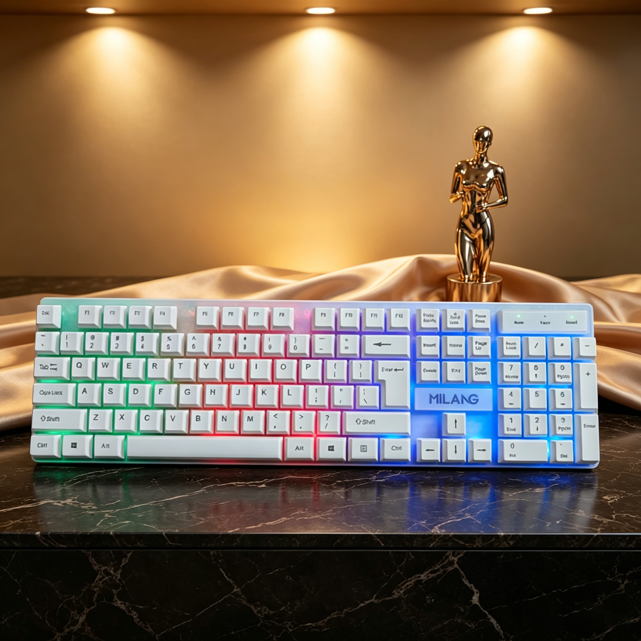 Wired RGB Backlit Keyboard Mou – Work Desk Home Setup Bewertung und Preis