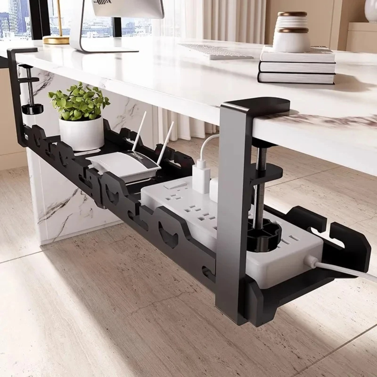 Under Desk Cable Tray Telescop – Desk Setup Living Room Bewertung und Preis