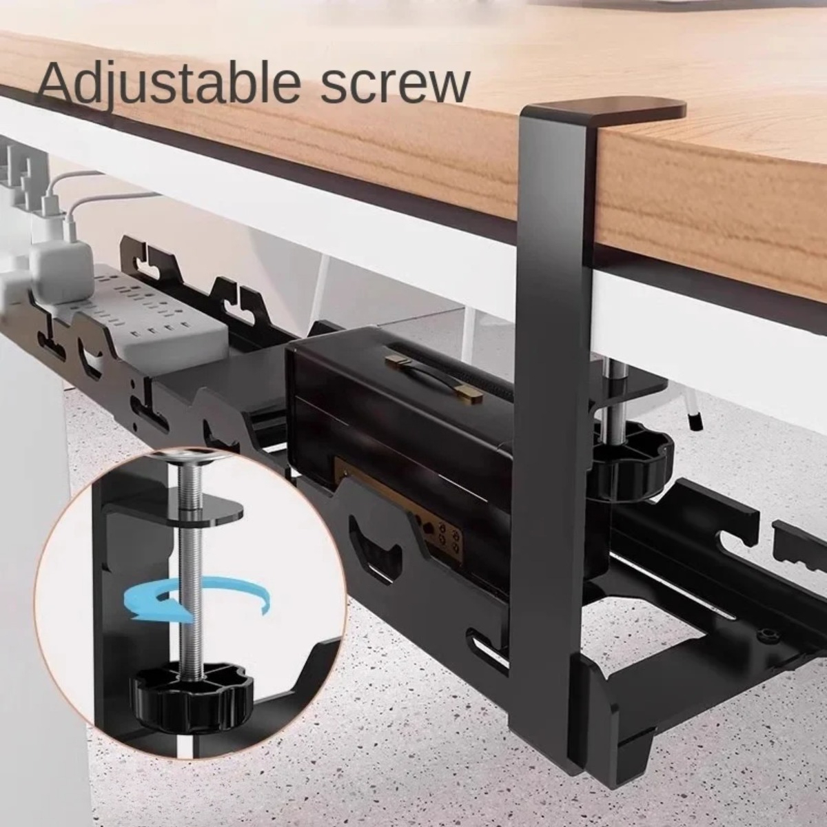 Under Desk Cable Tray Telescop – Desk Setup Living Room Bewertung und Preis