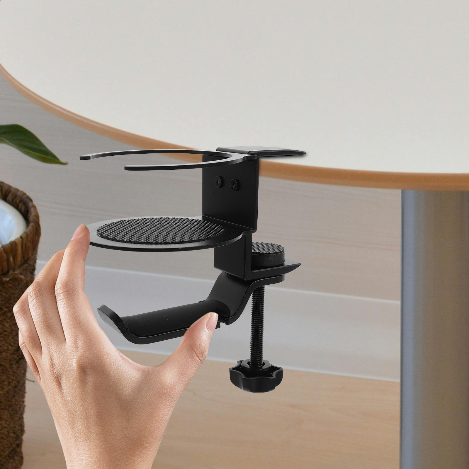 Desk Clamp Cup Holder Headphon – Desk Setup Headphone Stand Bewertung und Preis