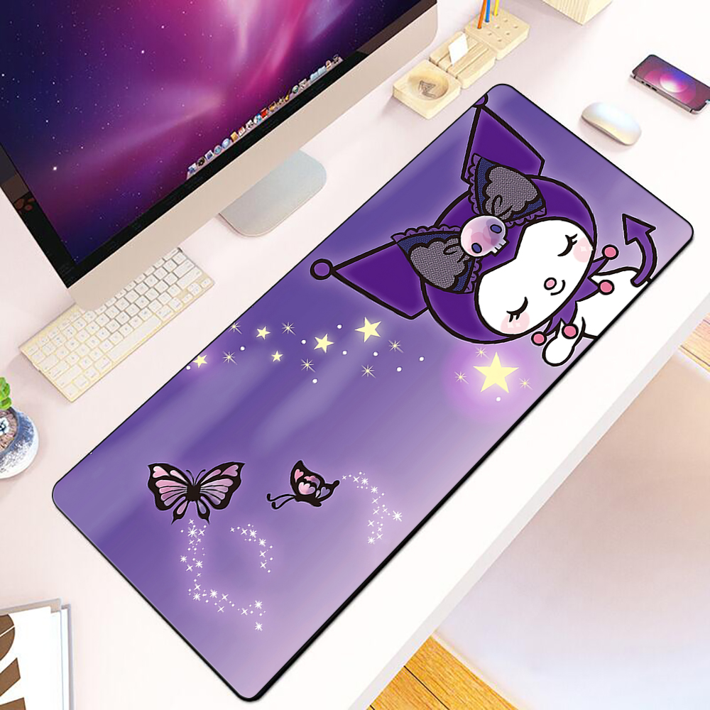 Cute Pink My Melody Kuromi Mou – Desk Setup Pink Bewertung und Preis