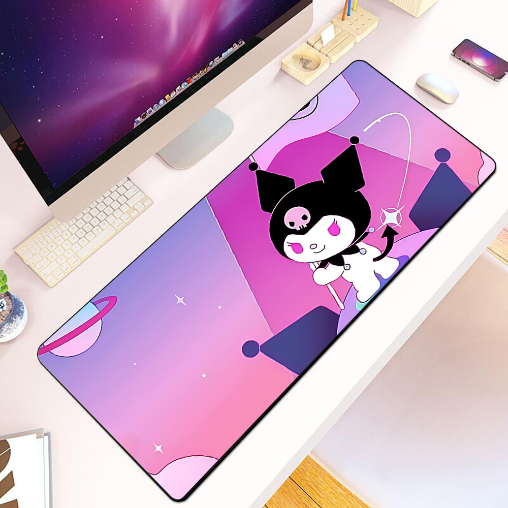 Cute Pink My Melody Kuromi Mou – Desk Setup Pink Bewertung und Preis