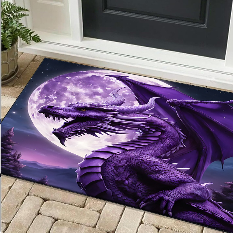 Majestic Purple Dragon Rug for – Desk Setup Living Room Bewertung und Preis
