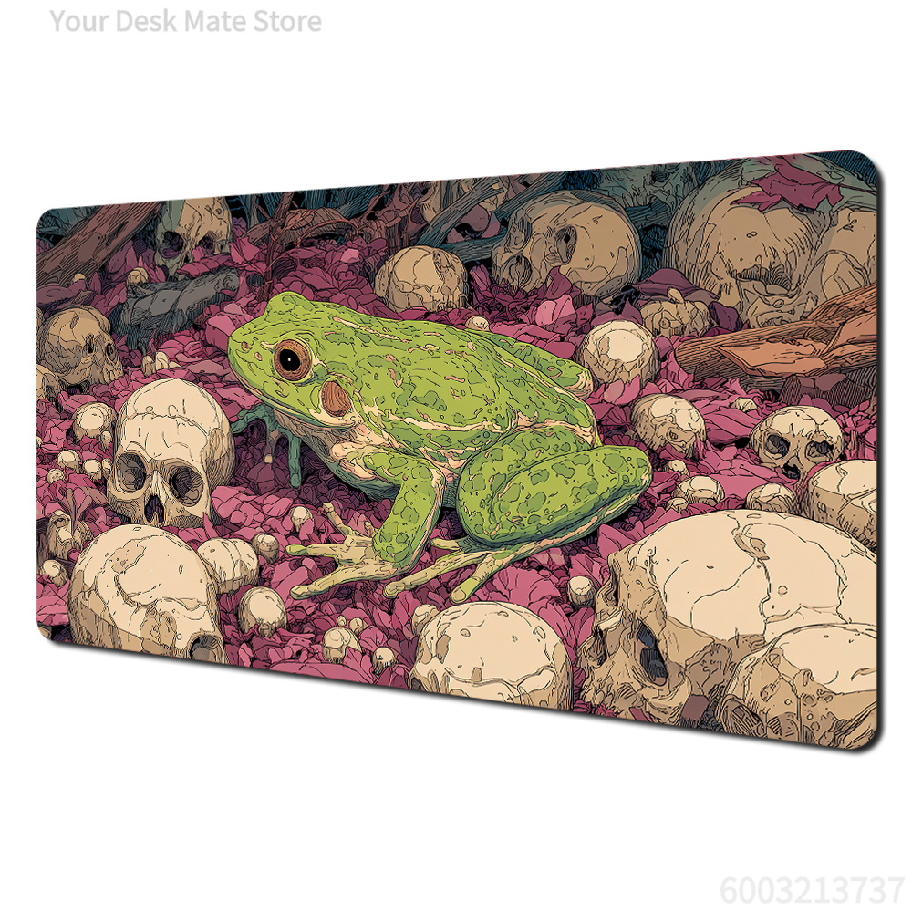 Dark Fantasy Frog Skulls Pink  – Desk Setup Pink Bewertung und Preis