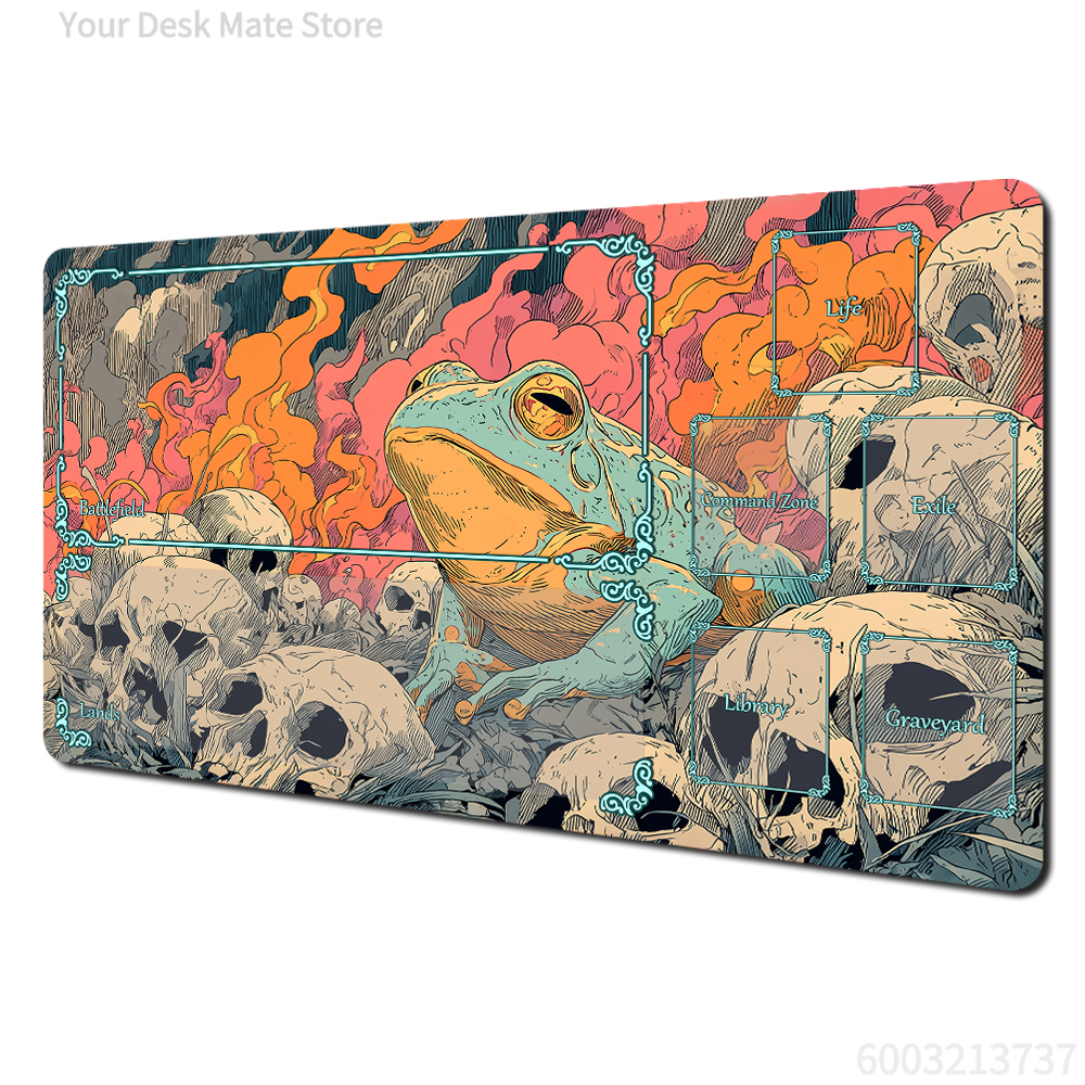 Dark Fantasy Frog Skulls Pink  – Desk Setup Pink Bewertung und Preis