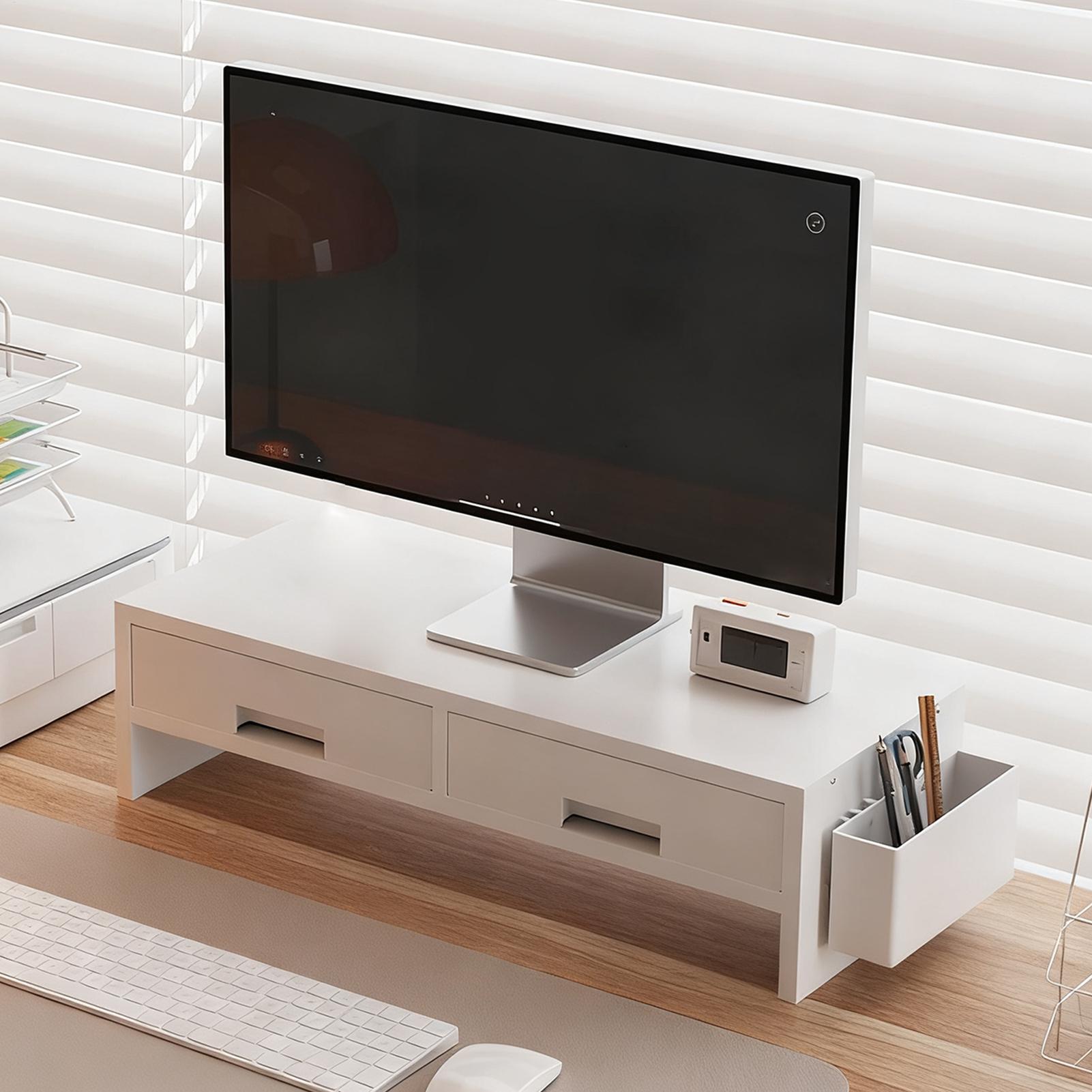 Desk Monitor Stand Riser Doubl – Desk Setup Home Office Bewertung und Preis