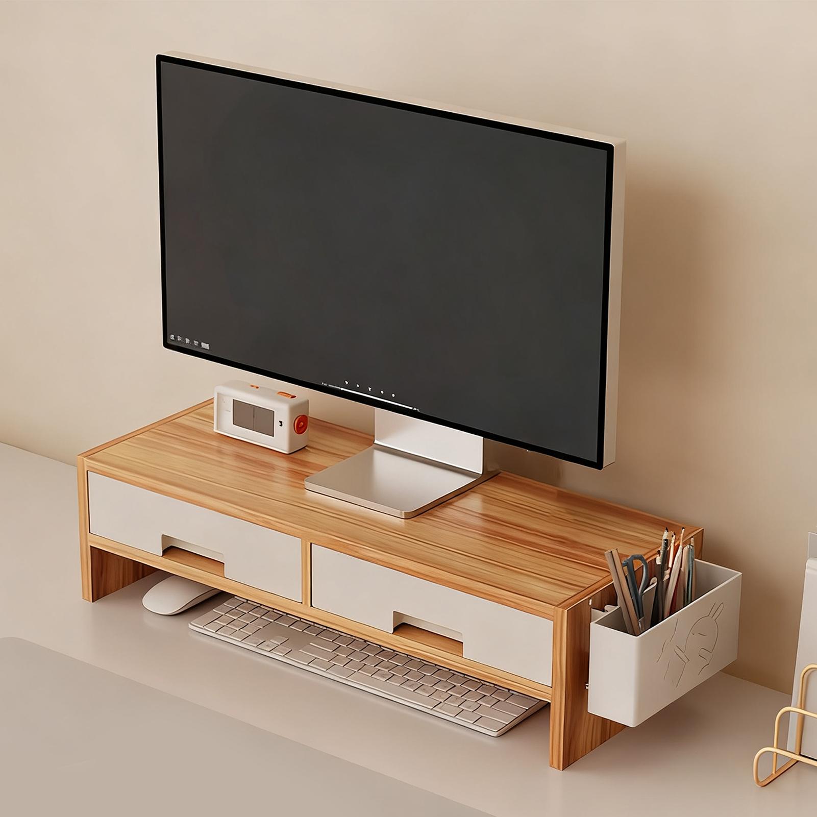 Desk Monitor Stand Riser Doubl – Desk Setup Home Office Bewertung und Preis