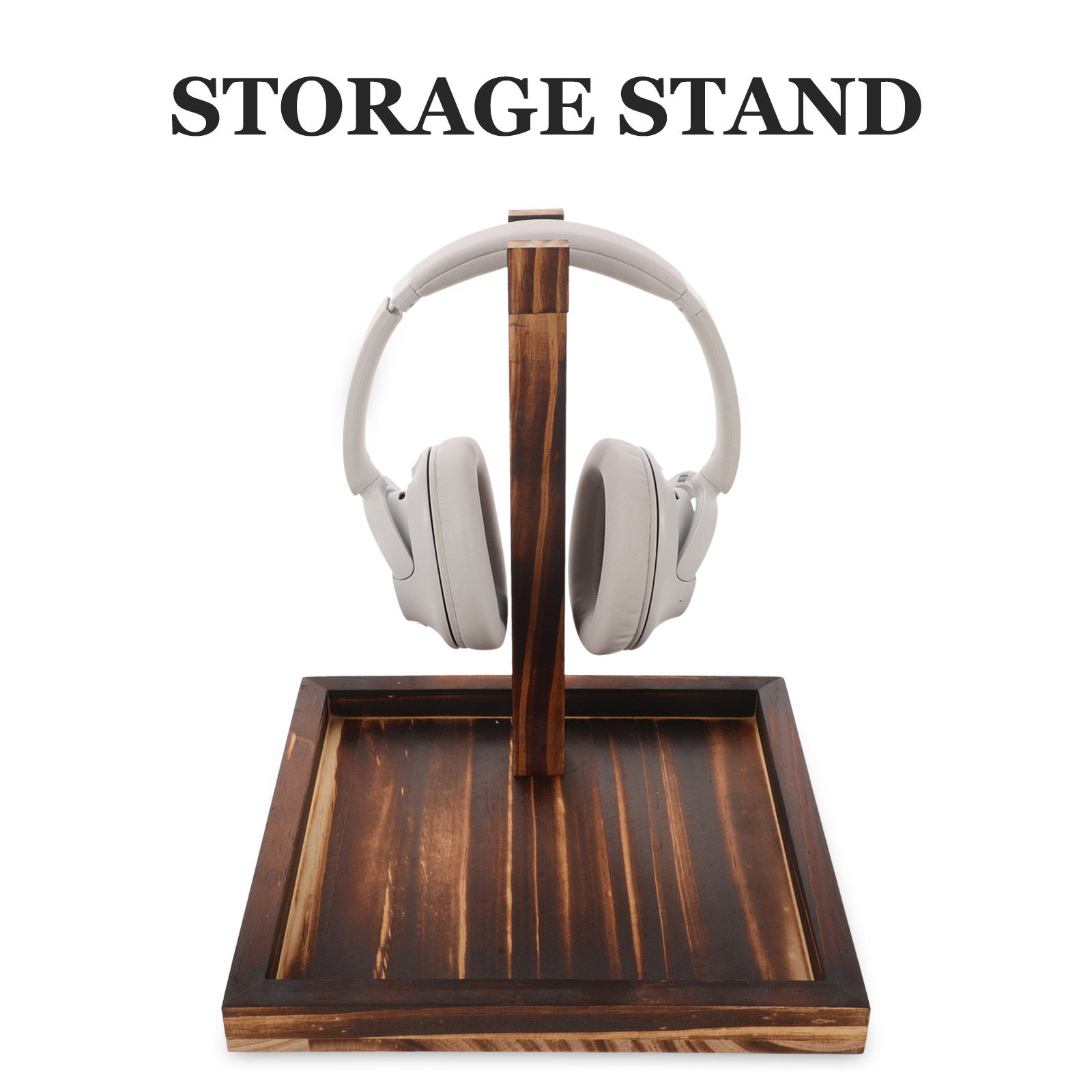 Solid Wood Headphone Stand Des – Desk Setup Headphone Stand Bewertung und Preis