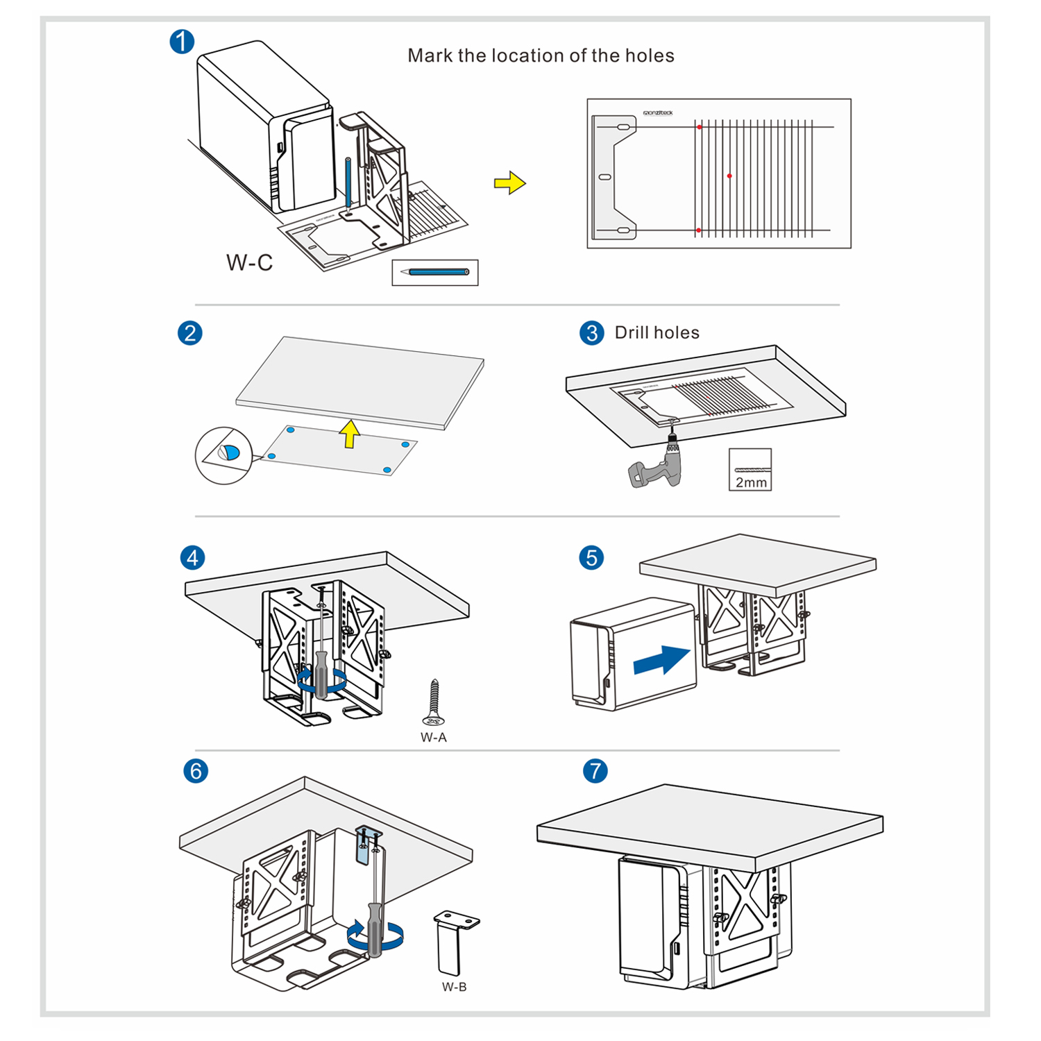 Monzlteck Adjustable Under Des – Desk Setup Xbox Bewertung und Preis