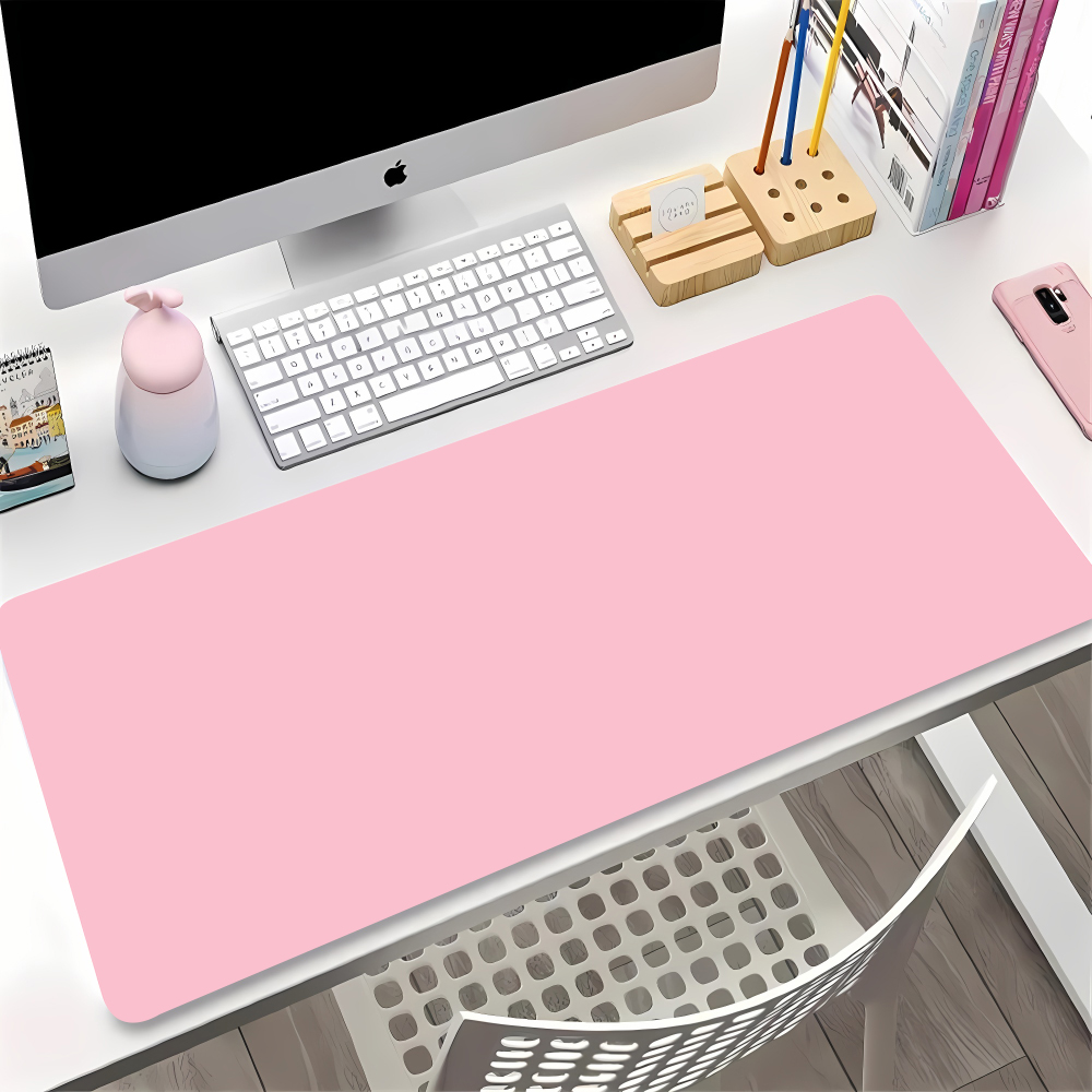 Solid Color Gaming Mouse Pad G – Desk Setup Pink Bewertung und Preis