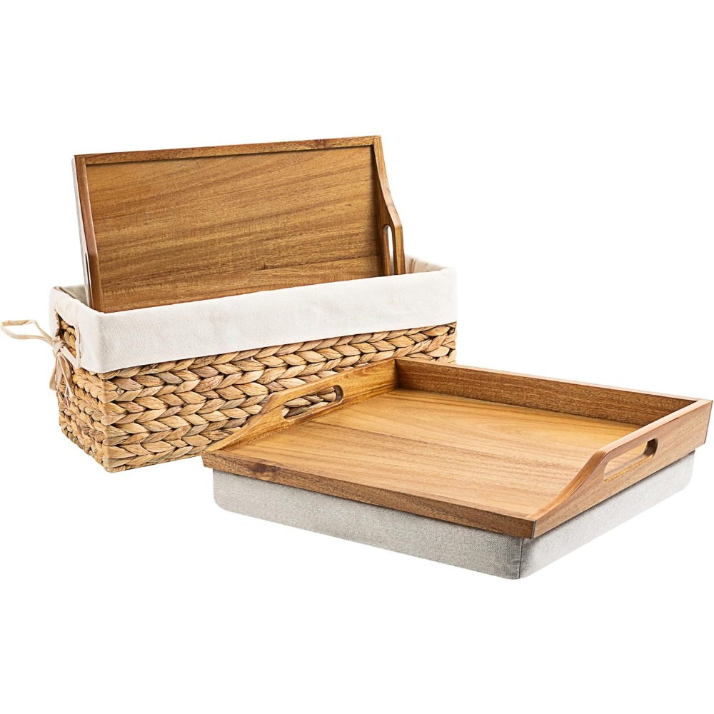 US Shipping Acacia Wood Bed Tr – Desk Setup Laptop Bewertung und Preis