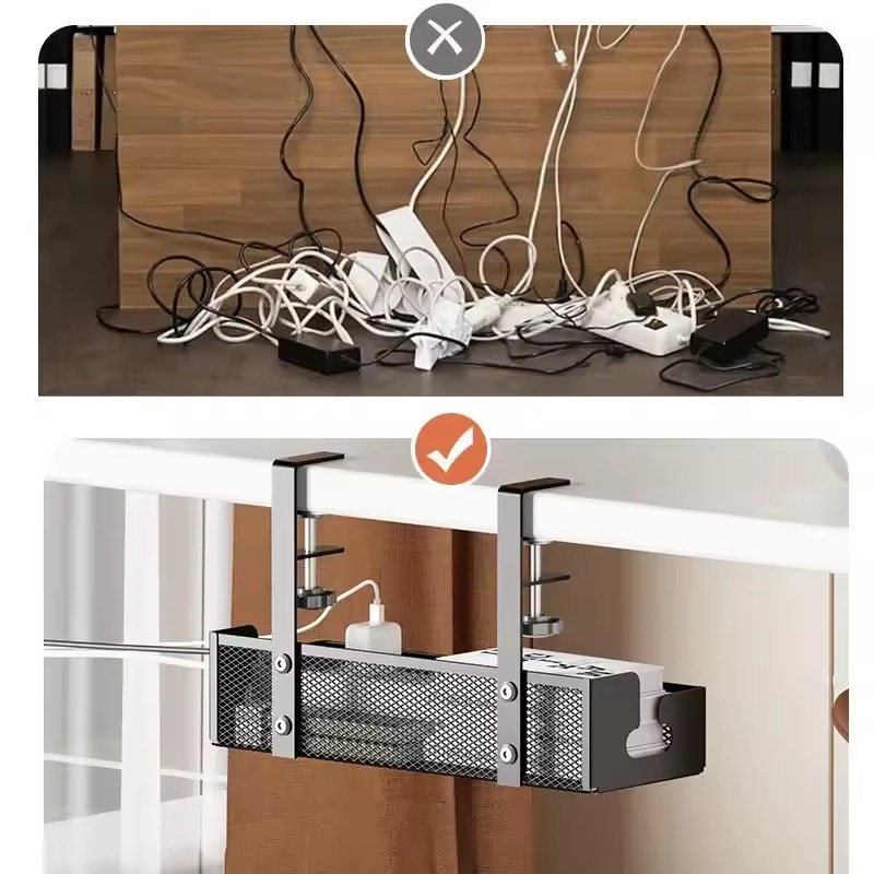 Desk Cord Storage rack No Dril – Desk Setup Living Room Bewertung und Preis