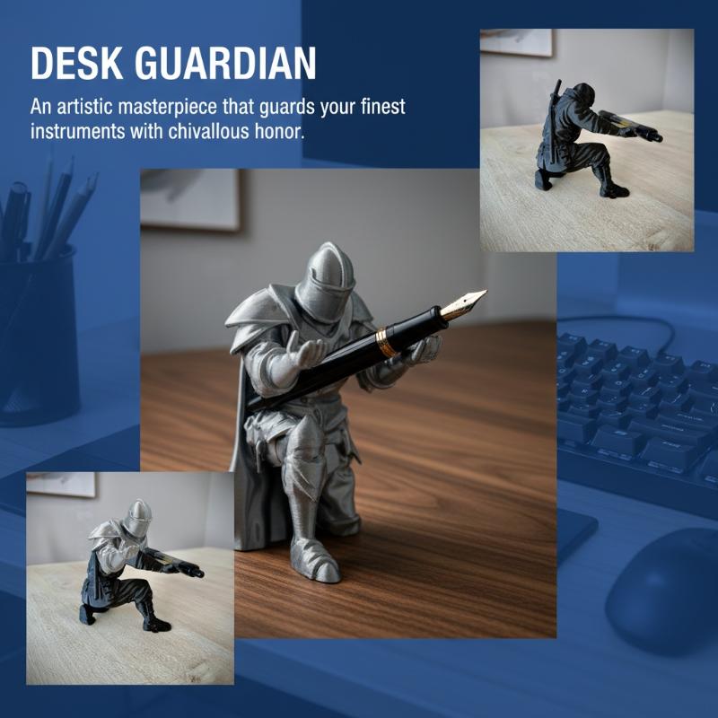 Knight Pen Holder Resin Mediev – Desk Setup Home Office Bewertung und Preis