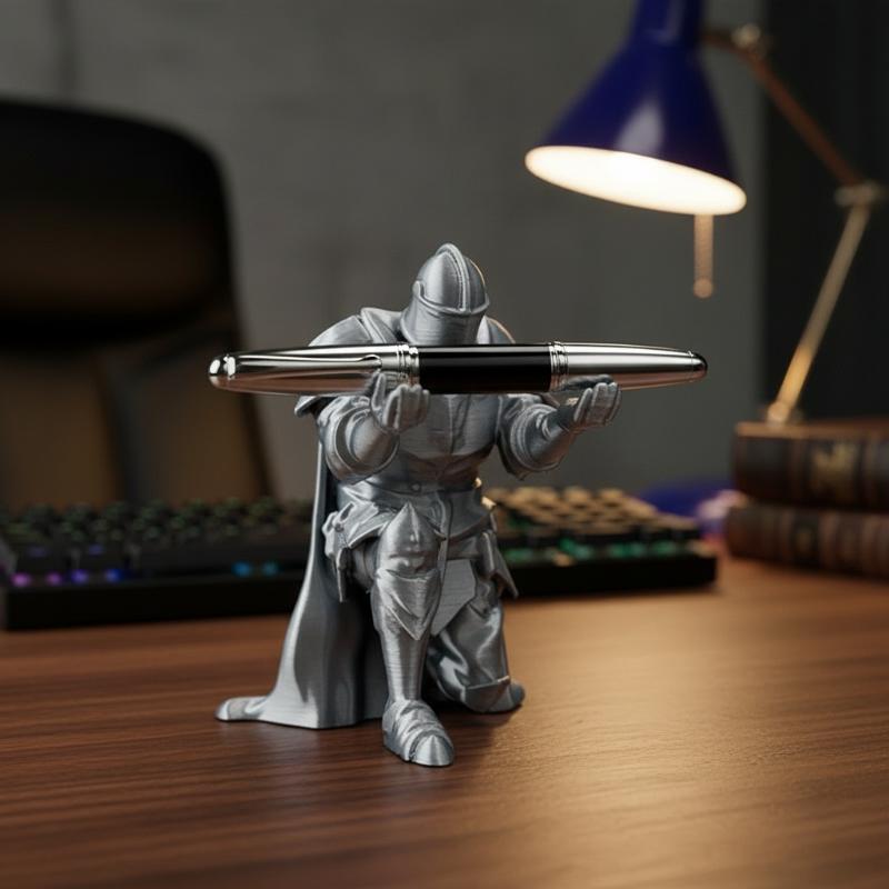 Knight Pen Holder Resin Mediev – Desk Setup Home Office Bewertung und Preis