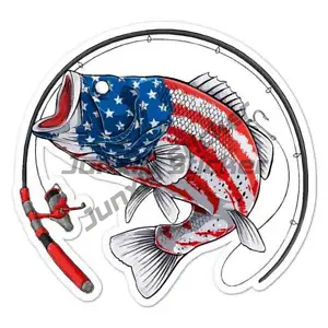 Perch Fishing Stickers Window  – Desk Setup Laptop Bewertung und Preis