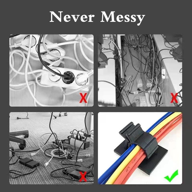 Cable Organizer Self Adhesive  – Desk Setup Laptop Bewertung und Preis