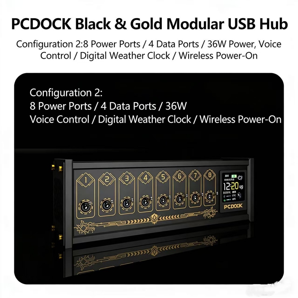 PCDOCK Block USB Desktop Power – Desk Setup Laptop Bewertung und Preis