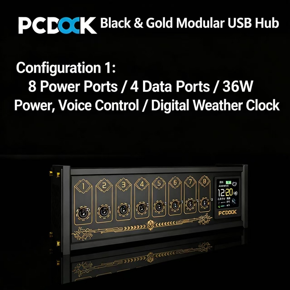 PCDOCK Block USB Desktop Power – Desk Setup Laptop Bewertung und Preis