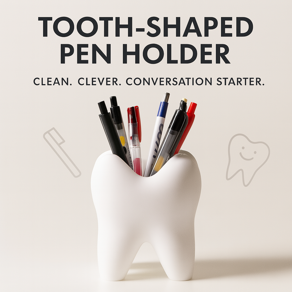 3D Printed Tooth Shaped Organi – Desk Setup Shelf Bewertung und Preis
