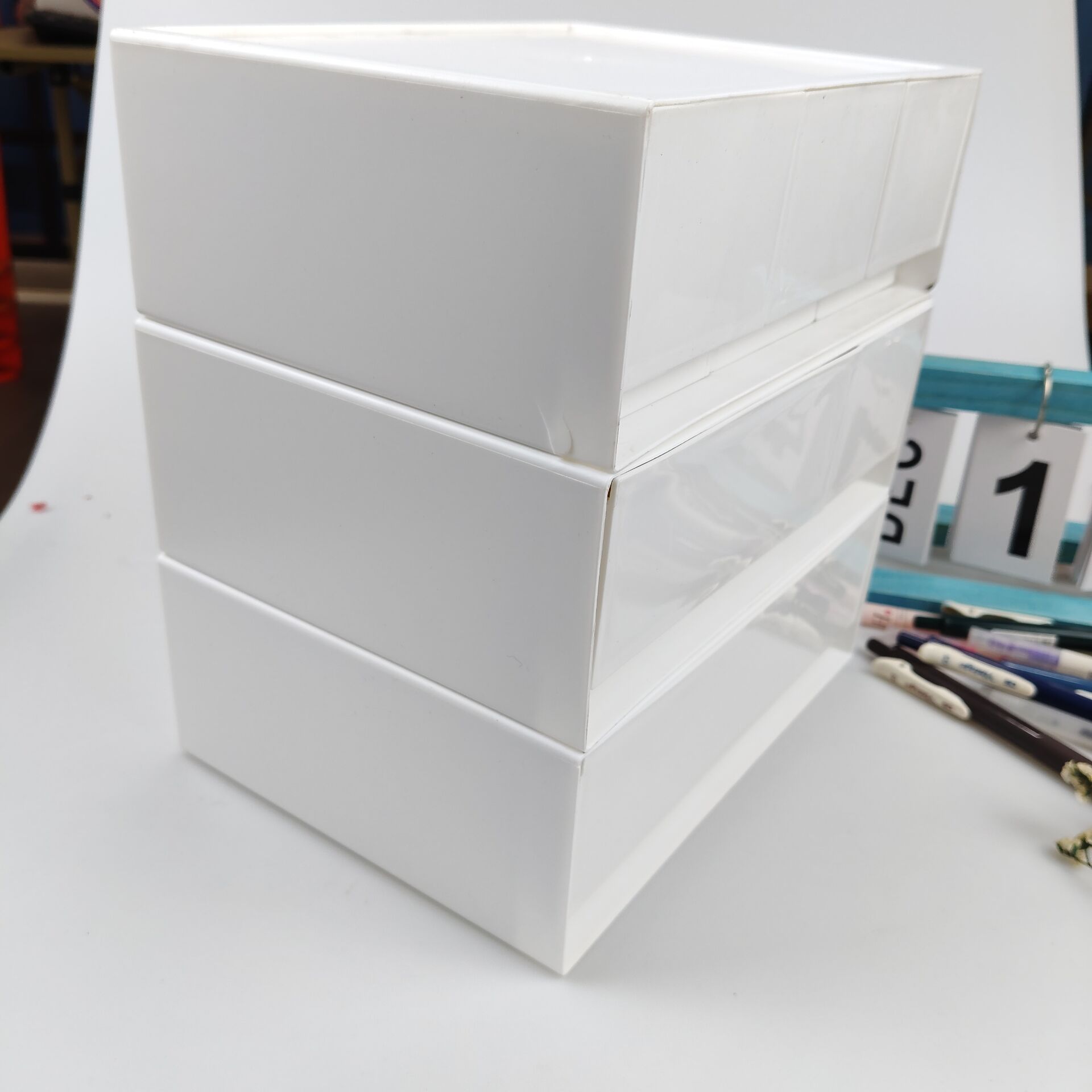 Desktop Storage Box, Drawer, C – Desk Setup Shelf Bewertung und Preis