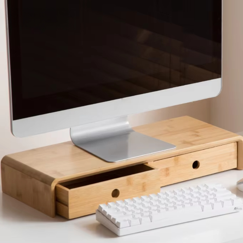 Bamboo Laptop Monitor Riser Ec – Desk Setup Living Room Bewertung und Preis