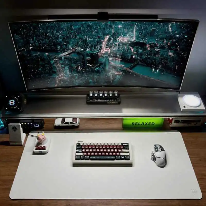 Aluminum Monitor Stand Acrylic – Desk Setup Living Room Bewertung und Preis
