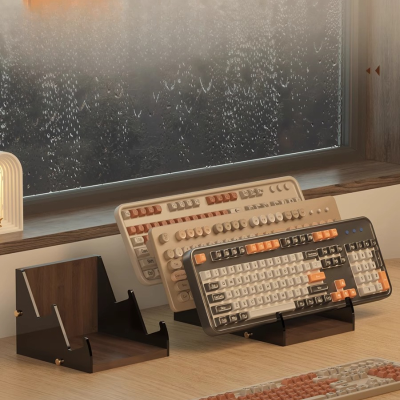 Acrylic Floating Keyboard Stan – Desk Setup Living Room Bewertung und Preis