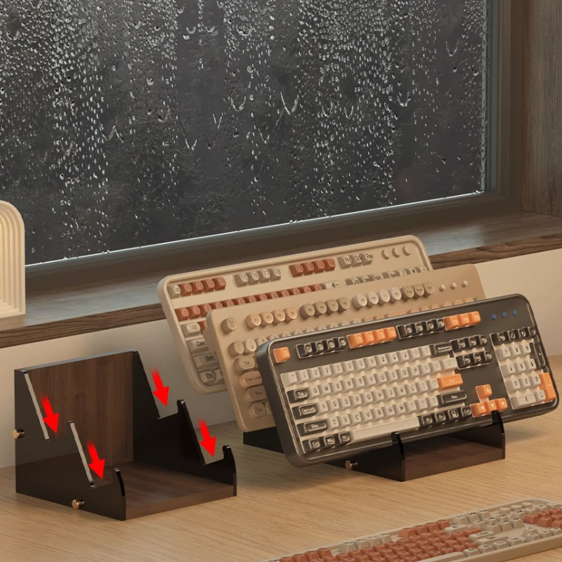 Acrylic Floating Keyboard Stan – Desk Setup Living Room Bewertung und Preis