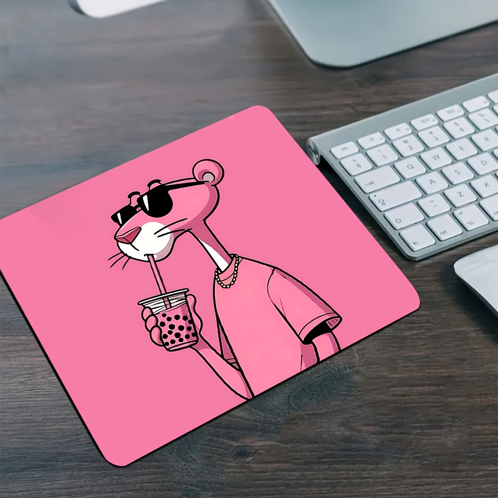 Non-Slip Mouse Pad with Cute P – Desk Setup Pink Bewertung und Preis