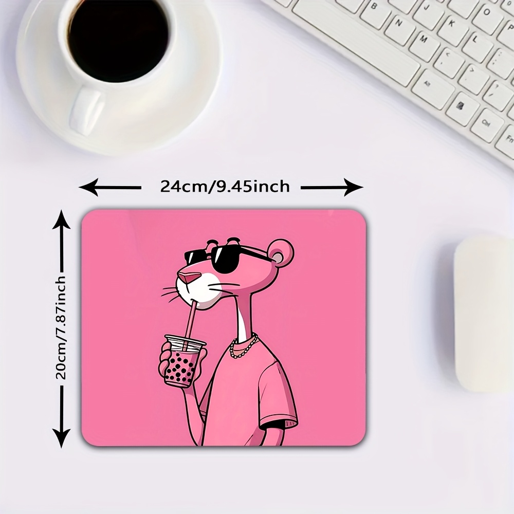 Non-Slip Mouse Pad with Cute P – Desk Setup Pink Bewertung und Preis