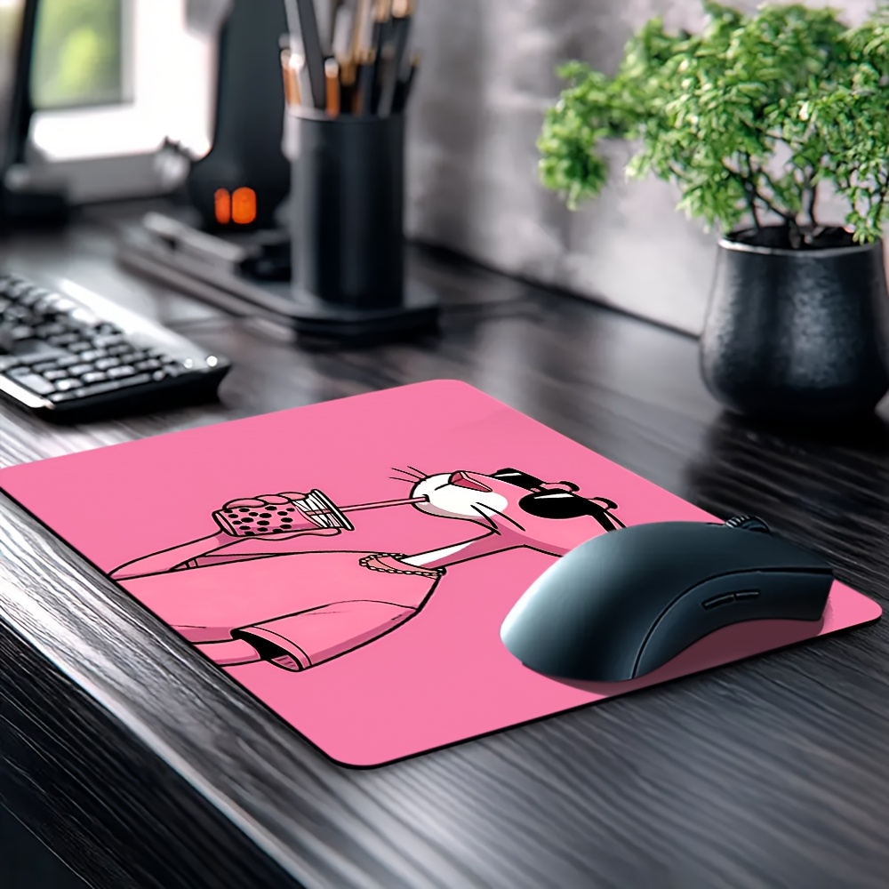Non-Slip Mouse Pad with Cute P – Desk Setup Pink Bewertung und Preis